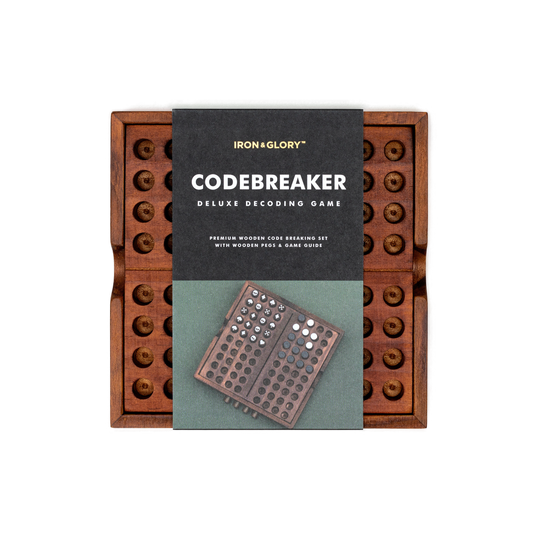 Iron & Glory Codebreaker wooden code game