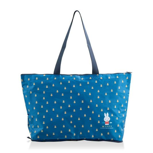 Miffy foldable travel boston bag. Navy