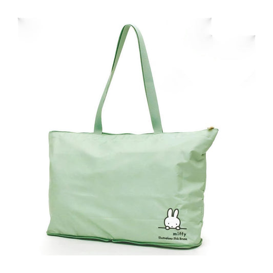 Miffy foldable travel boston bag. Mint