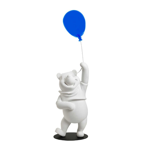 Leblon Delienne Winnie The Pooh 52cm. Matt White & Blue
